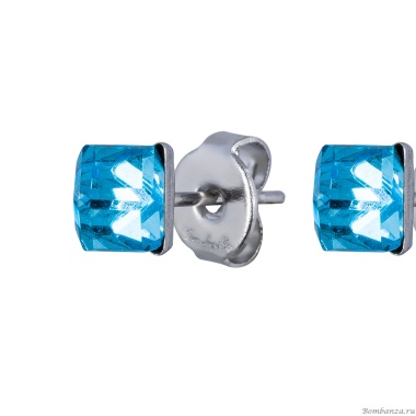 Пусеты Fiore Luna,  Aquamarine, SWE2127/1 A S Пусеты Fiore Luna,  Aquamarine, SWE2127/1 A S